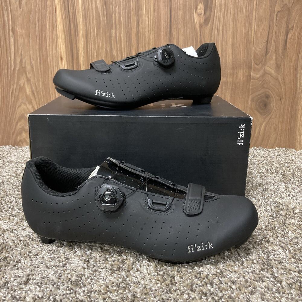 Fizik Tempo Overcurve R5 Mens Cycling Shoes BOA Black Size US 9 3/4 | EU 43